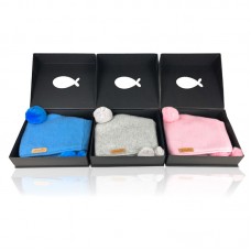 Littlefish 儿童驼羊毛围巾帽 3色可选（40%驼羊毛+30%羊羔毛+15%腈纶+15%尼龙）